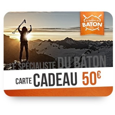 Carte cadeau de 50€ 