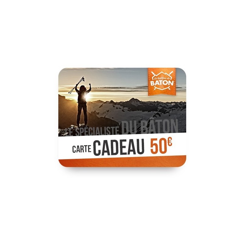 Carte cadeau de 50€ 
