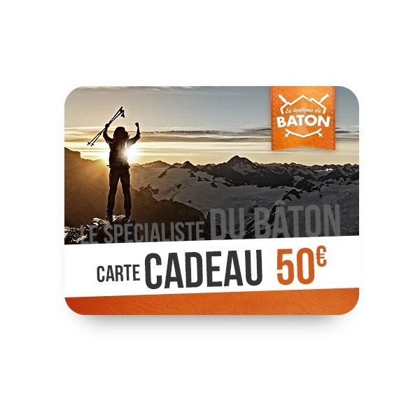 Carte cadeau de 50€ 