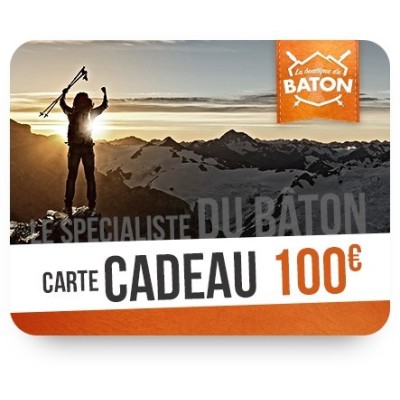 Carte cadeau de 100€ 