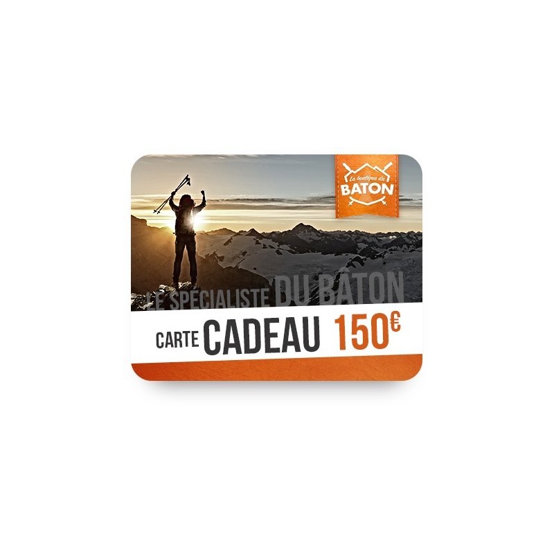Carte cadeau de 150€