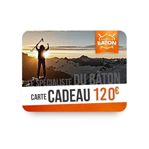 Carte cadeau de 120€ 