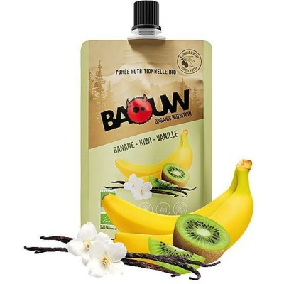 PURÉES ET COMPOTES ÉNERGÉTIQUES BIO BANANE - KIWI - VANILLE