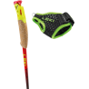 Leki - Vertical K Bright Red - Neon yellow