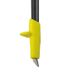 Leki - Vertical K Bright Red - Neon yellow