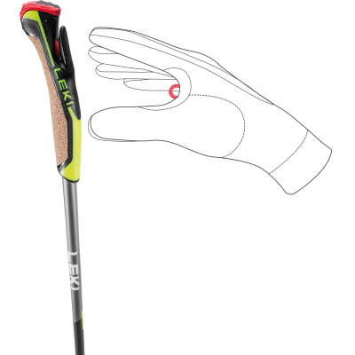 Leki - Speed Pace Lite Midnightblue Dark Metallic