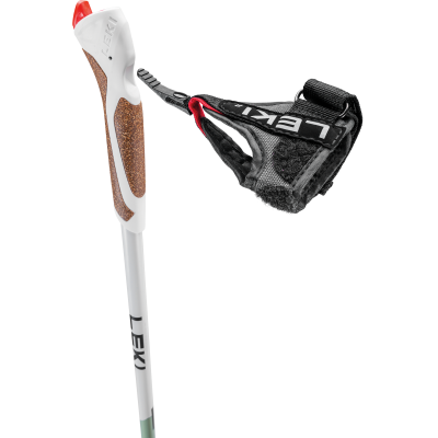 Leki - Passion Smokegreen - White