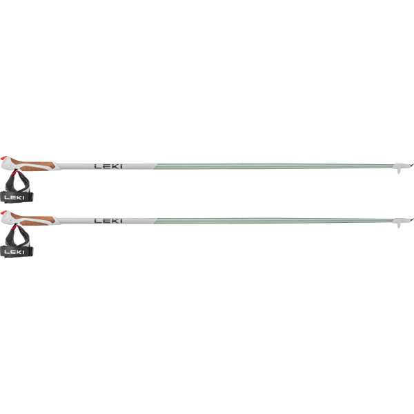 Leki - Passion Smokegreen - White