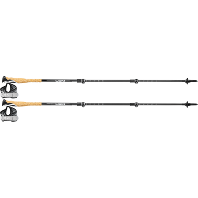 Leki - Cross Trail Lite Carbon Black Naturalcarbon