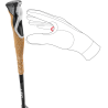 Leki - Cross Trail Lite Carbon Black Naturalcarbon