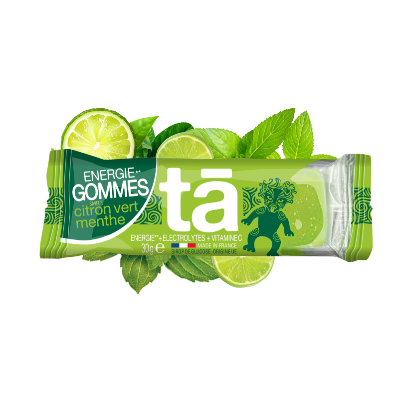 gomme Tâ energy Citron vert Menthe