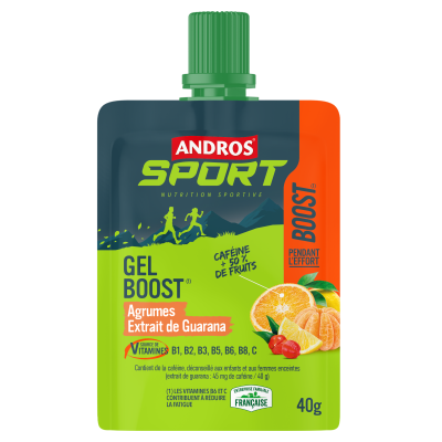 Andros -  Goudes Gel Boost Coup De Fouet Agrumes Guarana