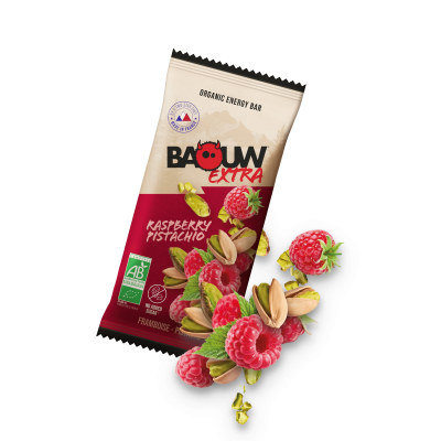 Baouw - Barre Énergétique Bio Framboise pistache