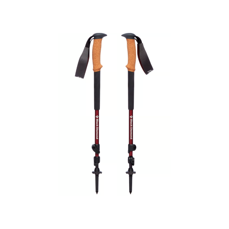 BLACK DIAMOND -  Trail Cork Trekking Poles Cherrywood 