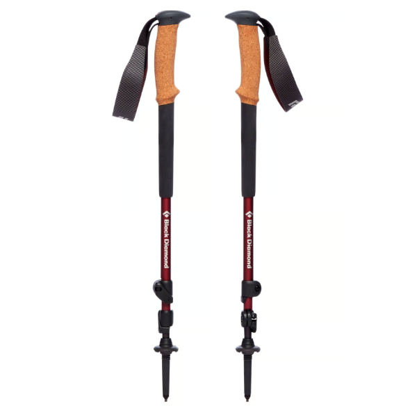 BLACK DIAMOND -  Trail Cork Trekking Poles Cherrywood 