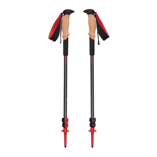 BLACK DIAMOND -  Pursuit Shock Trekking Poles Rouge-Noir 