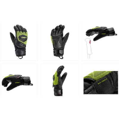 Leki - Gants WCR Coach 3D Junior