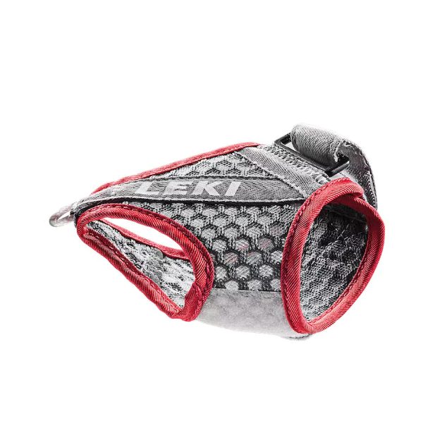  LEKI - Gantelets Trigger Strap Mesh Gris Rouge
