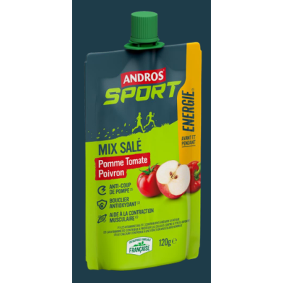 Andros Sport - Gourde Mix salé Pomme tomate poivron