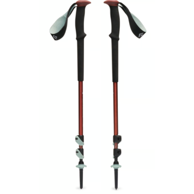 Black Diamond - Trail Trekking Poles Iron Red, bâton randonnée