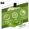 Baouw- Gels Énergétiques Bio Citron Vert Menthe