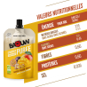 Baouw - purées Et Compotes  Énergétiques Mangue - Passion - Gingembre