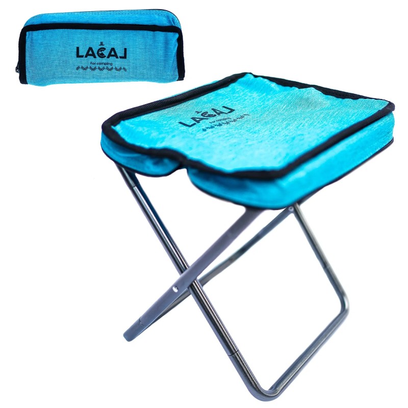 Lacal - Small Folding Stool (bleu)