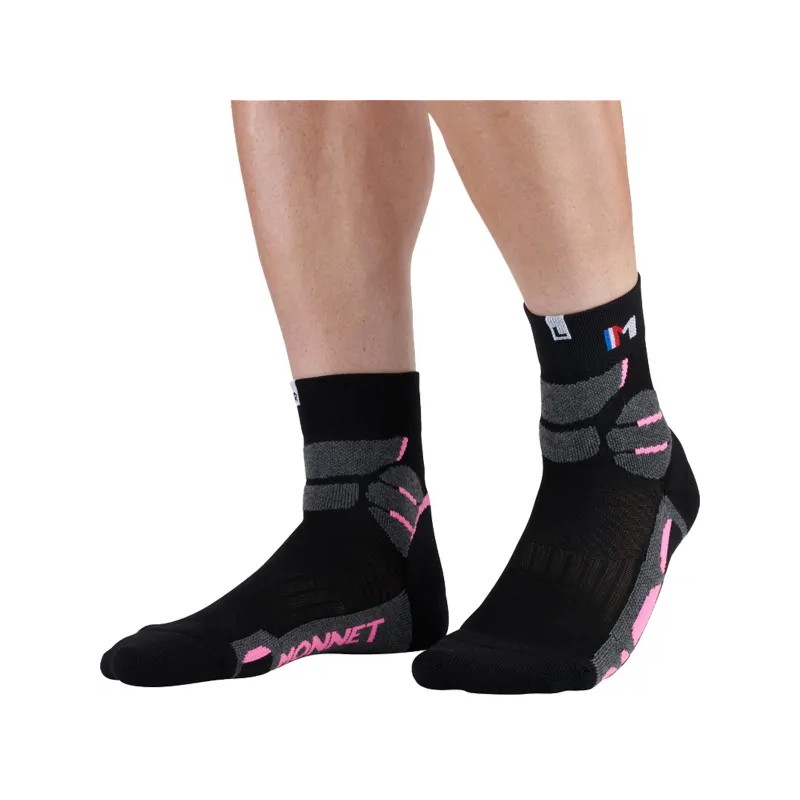 Monnet - Chaussettes Randonnée W Mid Expert Rose