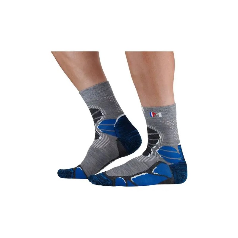 Monnet - Chaussettes Trek Mid X-Light  Bleu