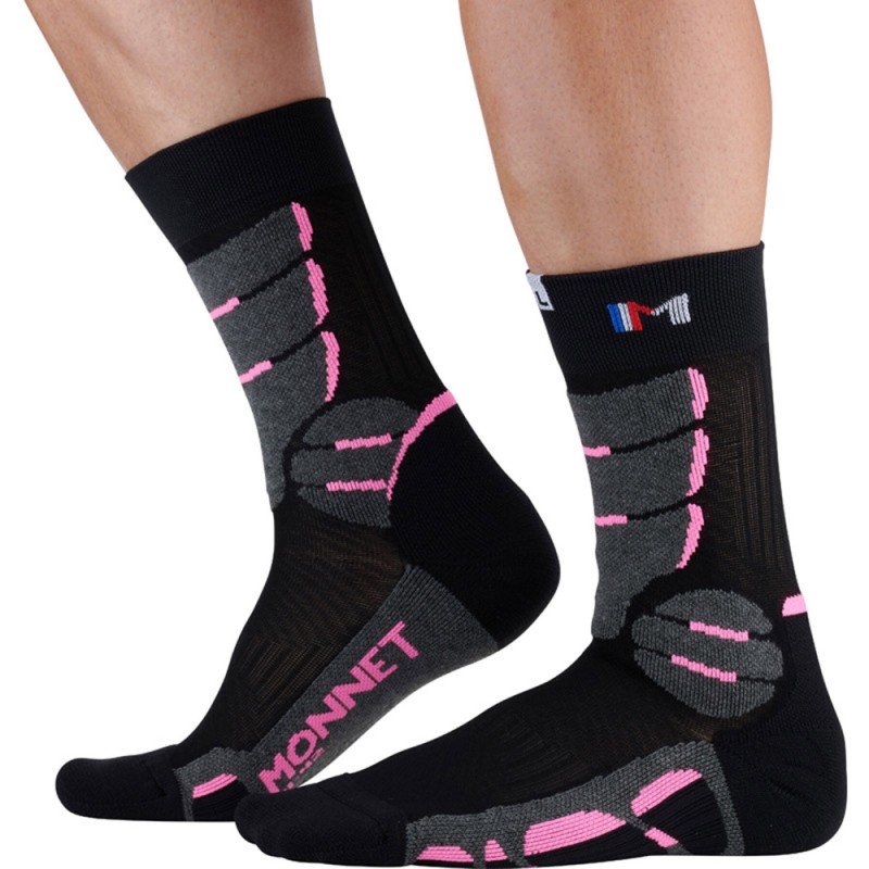Monnet -Chaussettes Trek Expert  Performance Rose