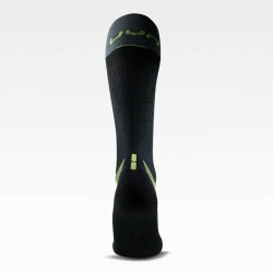 Uyn  - Chaussettes M Run Compression One Black Grey Lime