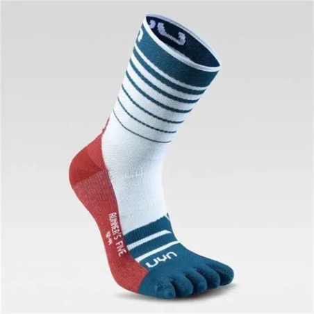 Uyn  - Chaussettes Runner's Five White Blue Red