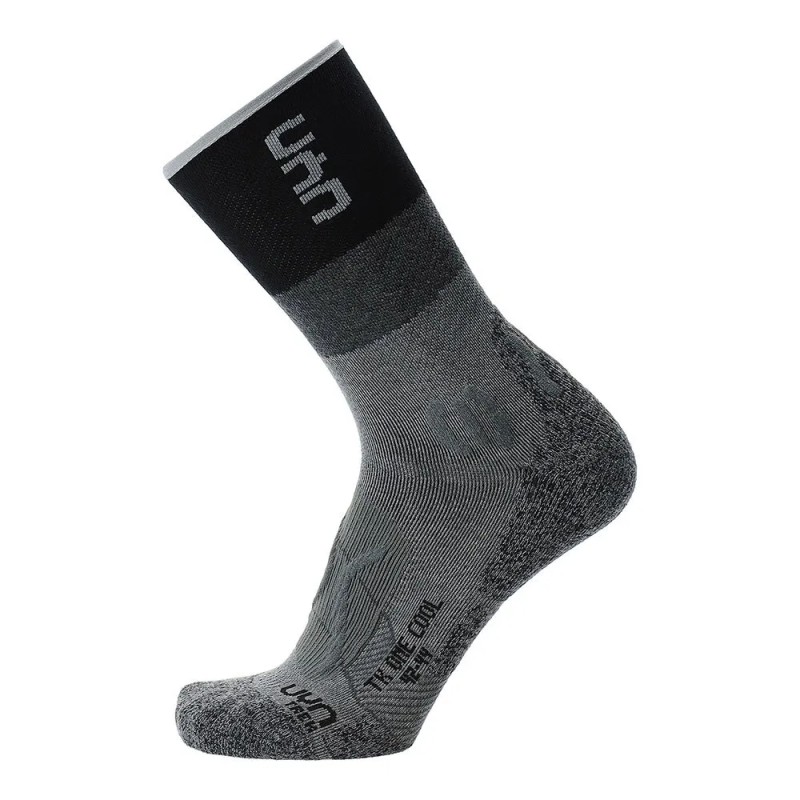 Uyn - Chaussettes Trekking One Cool Grey/Black