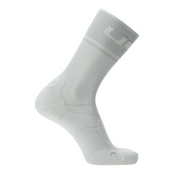 Uyn  –Chaussettes Cycling One Light Socks – White/Silver