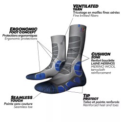 Monnet - Chaussettes Trek X-light