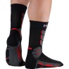 Monnet - Chaussettes Trek Expert Rouge/Noir