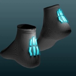 Uyn  - Chaussettes Padel One Black Anthracite