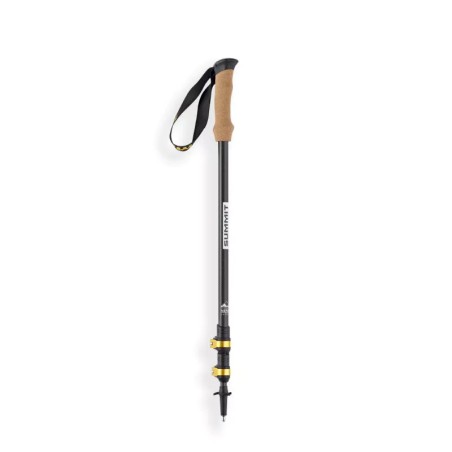 Summit Poles - Nepal Carbon 3 Parts Powerlock Cork Black/Gold