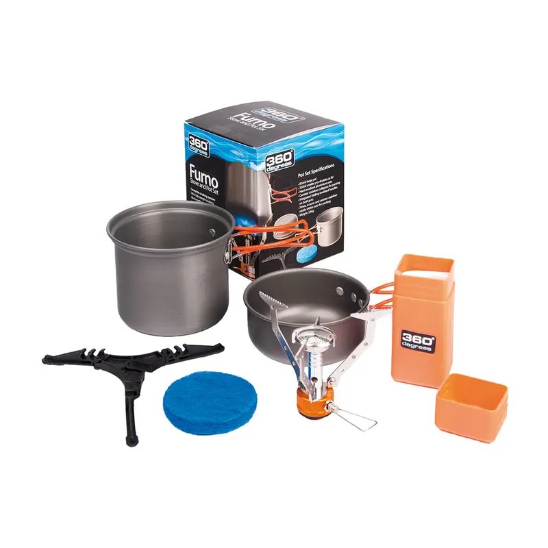 360° - Rechaud Furno + Set 2 Casseroles