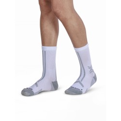 X-Socks - Trail Run Discover Crew - Chaussettes de running arctic/white
