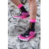 X-Socks - Chaussettes Trail Run Terraskin Expert Crew Fluopink/Black