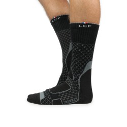 La Chaussette de France - Trekker High Noir/Gris