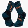 BV Sport - Chaussettes Trek GR Haute Polyamide GR20 Vert/Orange