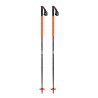 Lacal – bâtons ski de randonnée 1 brin, long grip & flasque