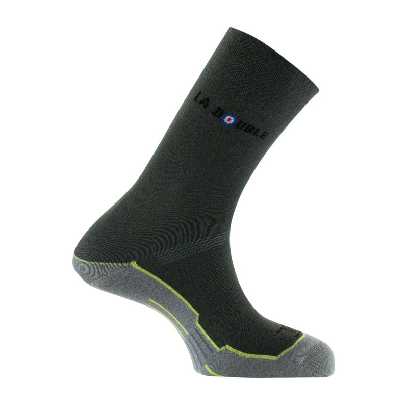 Thyo - Chaussettes Double Authentic Anthracite