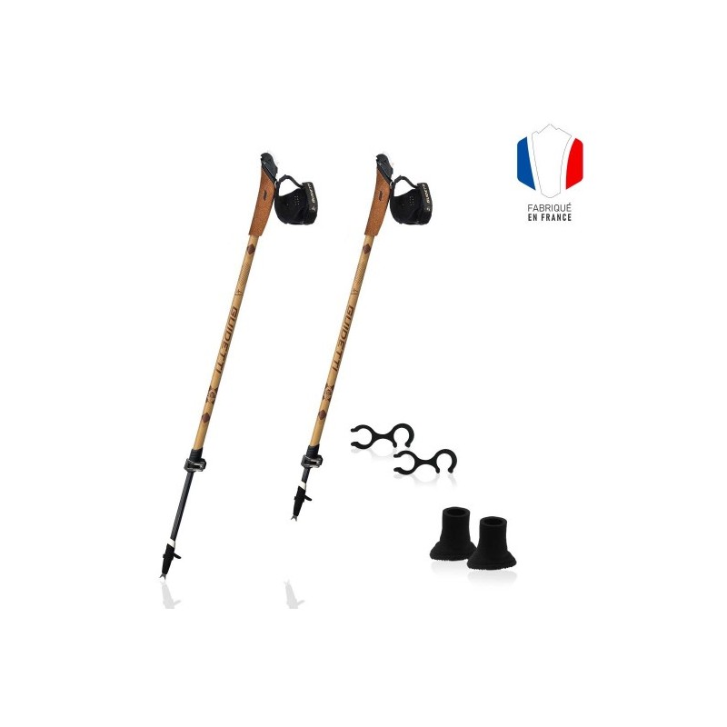 Bâtons de marche nordique Guidetti 2 brins, nordic walking
