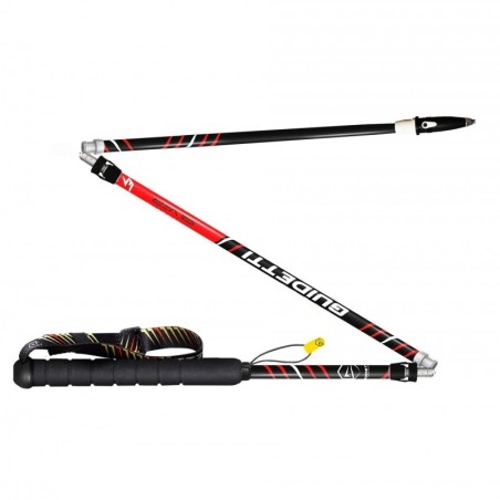 Bâton de trail pliable Guidetti B Silver Aero