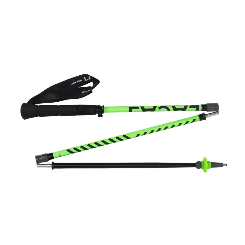 Bâtons de trail Lacal quick stick carbon 120 green