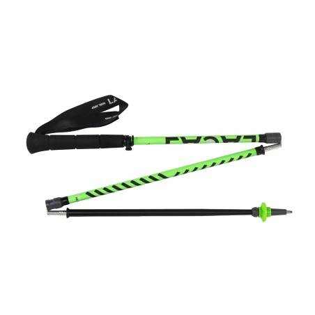 Bâtons de trail Lacal quick stick carbon 120 green