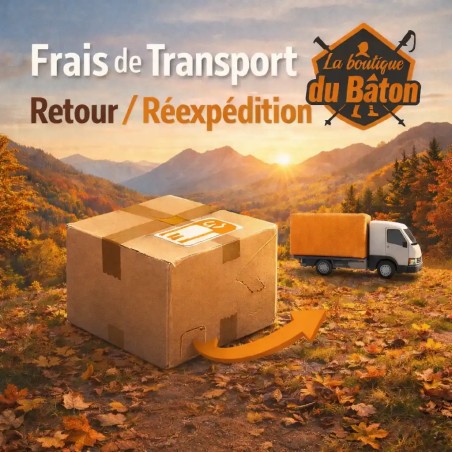 Frais de transport - retour & réexpédition | La Boutique du Bâton
